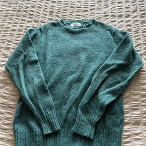 Vintage Men's Teal Sweater